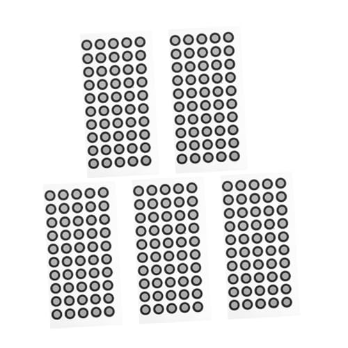 Cabilock 5 Blätter Scanner Markierungspunkte Reflektierende Positionierungsfolie Innen Außen Reißfest Präzise Messpunkte Scan Anwendungen von Cabilock