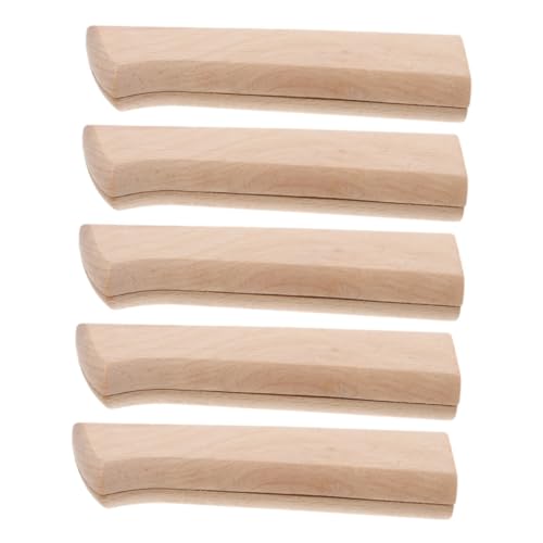 Cabilock 5 Paare Küchenmesser Holzgriff Ersatzgriff für Küchenmesser Reparatur Ergonomischer Rutschfester Holzgriff für Cutter mit Sicherem Halt und Verbesserter Schneidkontrolle Cabilock 5 Paare Küchenmesser Holzgriff Ersatzgriff für Küchenmesser Reparatur Ergonomischer Rutschfester Holzgriff für Cutter mit Sicherem Halt und Verbesserter Schneidkontrolle von Cabilock