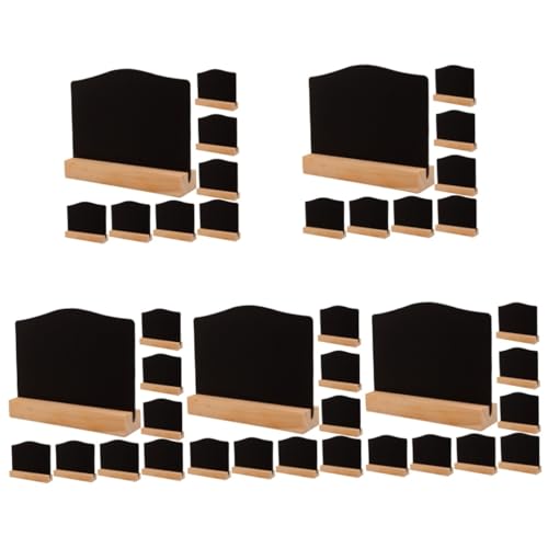 Cabilock 5 Sätze Doppelseitige Mini Kreidetafel Aus Holz Teiliges Für Beschriftungen Leicht Und Tragbar Für Bar Zuhause Oder Veranstaltungen Einfach Abwischbar Langlebig Und 8 Stück * 5 Cabilock 5 Sätze Doppelseitige Mini Kreidetafel Aus Holz Teiliges Für Beschriftungen Leicht Und Tragbar Für Bar Zuhause Oder Veranstaltungen Einfach Abwischbar Langlebig Und 8 Stück * 5 von Cabilock