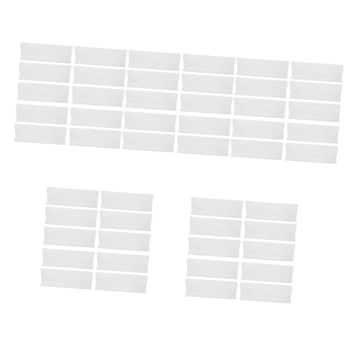 Cabilock 5 Sätze Transparente Regaltrenner Aus Kunststoff Für Supermärkte Schränke Und Bücherschränke Und Praktisch Zur Organisation Von Getränken Und Snacks 10 Stück * 5 von Cabilock