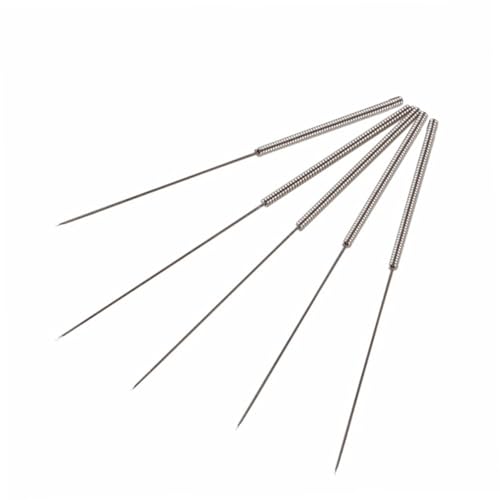 Cabilock 5 Stück Drucker Düsenreinigungsset Bohrer Zubehör für Abs Pla Filament Lösen Kompatibel mit Gängigen Druckern Robust und Langlebig von Cabilock