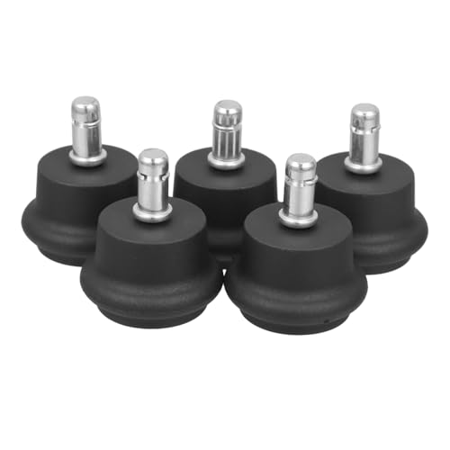 Cabilock 5 Stück Feste Rollen Fassungen Für Büroporien Gleiter Für Bürostühle Austausch Der Stuhlrollen Austausch Der Schreibtischstuhlbasis Radrollen Nylon Black Cabilock 5 Stück Feste Rollen Fassungen Für Büroporien Gleiter Für Bürostühle Austausch Der Stuhlrollen Austausch Der Schreibtischstuhlbasis Radrollen Nylon Black von Cabilock