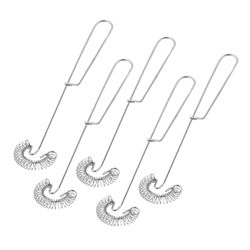 Cabilock 5 Stück Schneebesen Teiliges Handmixer für Eier Teig und Sahne Leicht zu Reinigen und Effizient zum Rühren und Backen von Cabilock