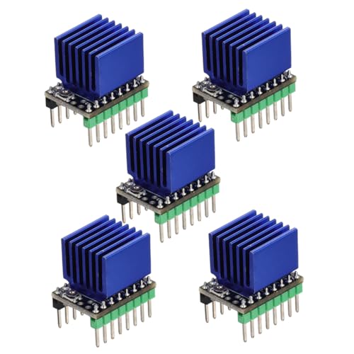Cabilock 5 Stück Schrittmotor Treiber Modul Ultra Leise Mikroschritte Für Drucker Bipolar Stepper Motor Steuerung Mit Hochwertiger Wärmeableitung von Cabilock