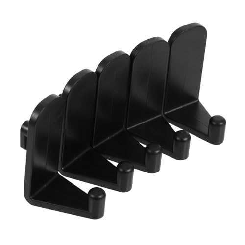Cabilock 5 Stück Schwarze Pegboard Haken für Einfache Wandmontage für Küche Büro und Gaming Schreibtisch Platzsparende Aufbewahrungslösung Cabilock 5 Stück Schwarze Pegboard Haken für Einfache Wandmontage für Küche Büro und Gaming Schreibtisch Platzsparende Aufbewahrungslösung von Cabilock