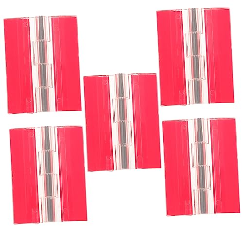 Cabilock 5 Stück Selbstklebende Acrylscharniere Robuste Transparente Scharniere für Möbel und Boxen Flexible Langlebige Selbstklebende Scharniere mit Starkem Halt für Aquarien Klappdeckel Cabilock 5 Stück Selbstklebende Acrylscharniere Robuste Transparente Scharniere für Möbel und Boxen Flexible Langlebige Selbstklebende Scharniere mit Starkem Halt für Aquarien Klappdeckel von Cabilock