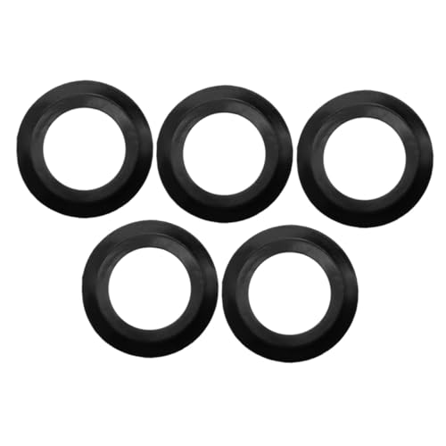 Cabilock 5 Stück Teiliges Dichtungsring Gummi für Küchenspüle Abflusskorb dichtung Waschbeckenkompatibel Einfache Installation Langlebige Abdichtung für Spülbecken Waschbeckeneinsatz von Cabilock