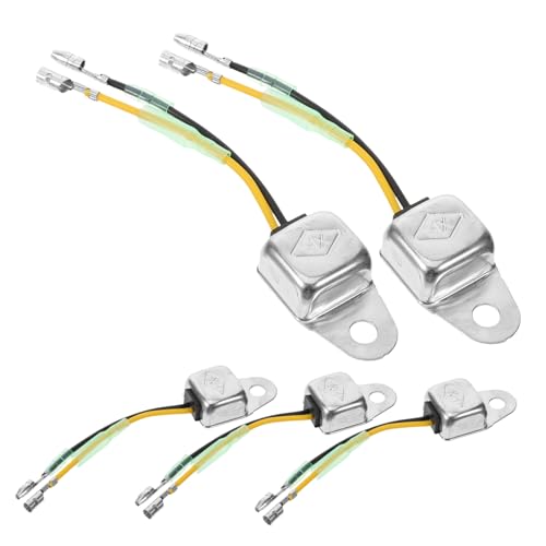 Cabilock 5 Stück Teiliges Ölstandsensor Alarm für Motor Benzin Generator Ersatz Niedrigöl Sensor Überwachung Ölstand und Temperatur Einfache Installation von Cabilock