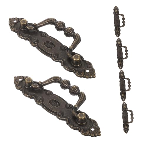 Cabilock 5 Stück Vintage Bronze Möbelgriffe Teiliges Antike Schubladengriffe für Kommoden Kleiderschränke Möbel Robuste und Stilvolle Verkleidung für Elegantes Wohndesign Cabilock 5 Stück Vintage Bronze Möbelgriffe Teiliges Antike Schubladengriffe für Kommoden Kleiderschränke Möbel Robuste und Stilvolle Verkleidung für Elegantes Wohndesign von Cabilock