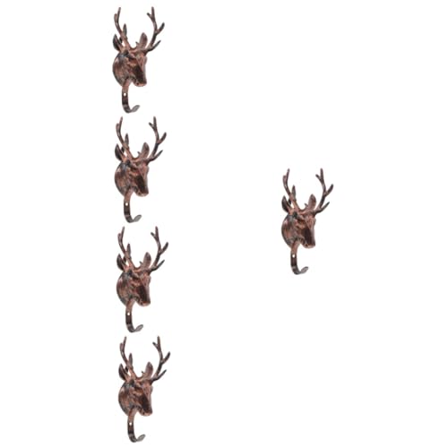 Cabilock 5 Stück Wandhaken Deko Multifunktionaler Aufhänger für Handtücher Mäntel Hüte Installieren für Badezimmer Flur Kompakte Cabilock 5 Stück Wandhaken Deko Multifunktionaler Aufhänger für Handtücher Mäntel Hüte Installieren für Badezimmer Flur Kompakte von Cabilock