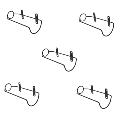 Cabilock 5 Stück Wandmontierter Weinflaschenhalter aus Robustem Metall Weinregal zur Stilvollen Flaschenpräsentation Einfache Montage Erweiterungsschläuchen für Bar Cabilock 5 Stück Wandmontierter Weinflaschenhalter aus Robustem Metall Weinregal zur Stilvollen Flaschenpräsentation Einfache Montage Erweiterungsschläuchen für Bar von Cabilock