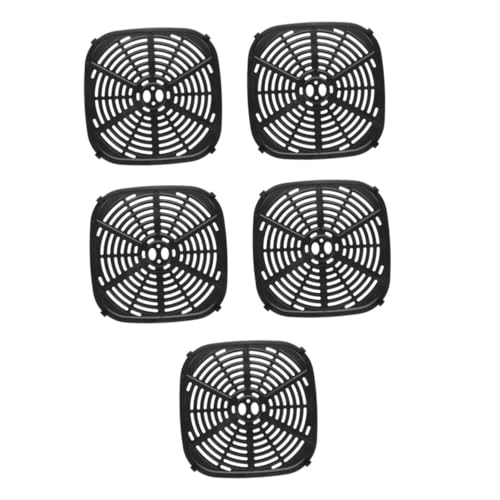 Cabilock 5 Teiliges Fritteusenzubehör Zubehör Für Heißluftfritteusen Platteneinlagen Tabletts Heißluftfritteusengrill Heißluftfritteusentablett Heißluftfritteusentablett Pfanne Cabilock 5 Teiliges Fritteusenzubehör Zubehör Für Heißluftfritteusen Platteneinlagen Tabletts Heißluftfritteusengrill Heißluftfritteusentablett Heißluftfritteusentablett Pfanne von Cabilock
