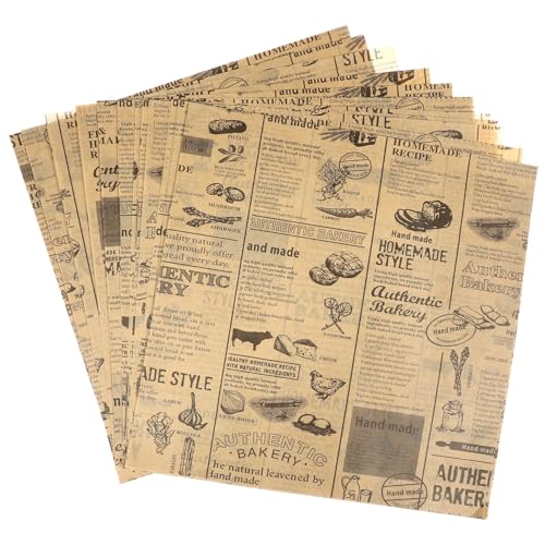 Cabilock 50 Blatt Fettabweisendes Burgerpapier aus Lebensmittelechtem Pergamentpapier Wasserfestes Vielseitiges Food Wrapping Paper für Grillen Geschenke und Küchenverpackung Cabilock 50 Blatt Fettabweisendes Burgerpapier aus Lebensmittelechtem Pergamentpapier Wasserfestes Vielseitiges Food Wrapping Paper für Grillen Geschenke und Küchenverpackung von Cabilock