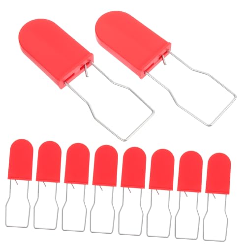Cabilock 50 Stück Mini Sicherheitsplombe mit Metallkabel Manipulationssicheres Vorhängeschloss für und Transport Wiederverwendbar Rot Vielseitige Sicherheitslösung Cabilock 50 Stück Mini Sicherheitsplombe mit Metallkabel Manipulationssicheres Vorhängeschloss für und Transport Wiederverwendbar Rot Vielseitige Sicherheitslösung von Cabilock