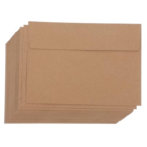 Cabilock 50 Stück Selbstklebende Umschläge Kraftpapier Hochzeitseinladungen Briefumschläge mit Sicherer Versiegelung für Einladungskarten Dankeskarten und Grußkarten Cabilock 50 Stück Selbstklebende Umschläge Kraftpapier Hochzeitseinladungen Briefumschläge mit Sicherer Versiegelung für Einladungskarten Dankeskarten und Grußkarten von Cabilock