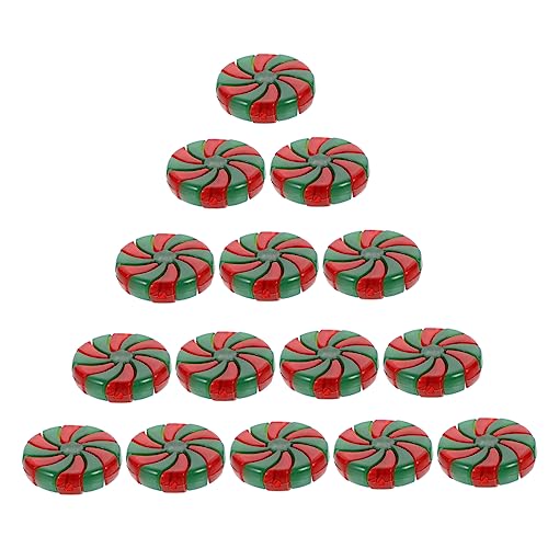 Cabilock 50 Stück Süßigkeiten-Weihnachtsdekorationen Weihnachten Lichterkette batteriebetrieben weihnachtsmotiv weihnachtsbaumanhänger Runde Weihnachtsperlen runde Bastelperlen Acryl rot Cabilock 50 Stück Süßigkeiten-Weihnachtsdekorationen Weihnachten Lichterkette batteriebetrieben weihnachtsmotiv weihnachtsbaumanhänger Runde Weihnachtsperlen runde Bastelperlen Acryl rot von Cabilock