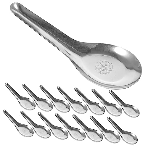 Cabilock 50stücke Suppenlöffel Servierlöffel Tafellöffel Für Zuhause Und Restaurant von Cabilock