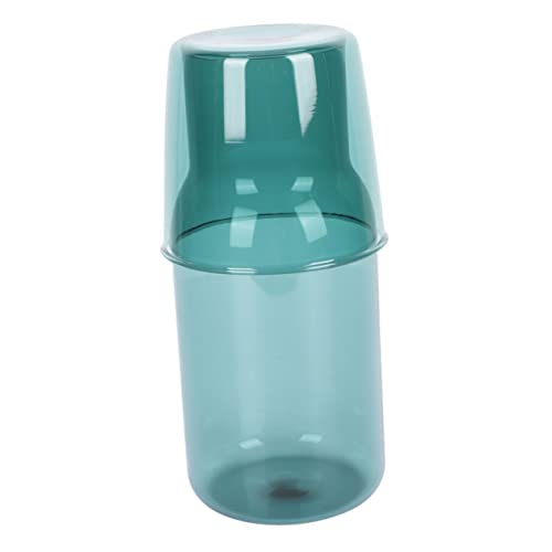 Cabilock 550ml Glas Wasser Karaffe Set Multifunktions Krug für Tee Kaffee Saft Grün Home Office Zubehör von Cabilock
