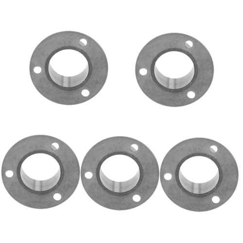 Cabilock 5St Kleider stangen Basis Gestell einziehbar binden versteckt Nagel kleiderstange Befestigung rohrhalter Handtuchstangen-Steckdose Steckdose für duschstange Rostfreier Stahl Silver von Cabilock