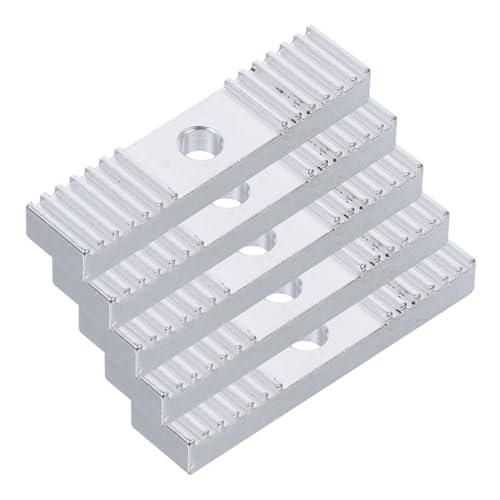 Cabilock 5Stücke Aluminium Zahnriemenklemme für Drucker Timing Riemenscheiben Halterung Langlebige Klemmhalterung für Präzise Befestigung und Einfaches Zubehör Cabilock 5Stücke Aluminium Zahnriemenklemme für Drucker Timing Riemenscheiben Halterung Langlebige Klemmhalterung für Präzise Befestigung und Einfaches Zubehör von Cabilock