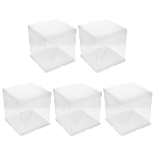 Cabilock 5pcs Kuchen Boxen 8inch Kunststoff Cake Box ohne Torten Boxen Transparente S¨¹?igkeiten Box Cupcake Muffin Box Geb?ck Karton Geschenkbox f¨¹r Geburtstag Valentinstag Hochzeit Cabilock 5pcs Kuchen Boxen 8inch Kunststoff Cake Box ohne Torten Boxen Transparente S¨¹?igkeiten Box Cupcake Muffin Box Geb?ck Karton Geschenkbox f¨¹r Geburtstag Valentinstag Hochzeit von Cabilock