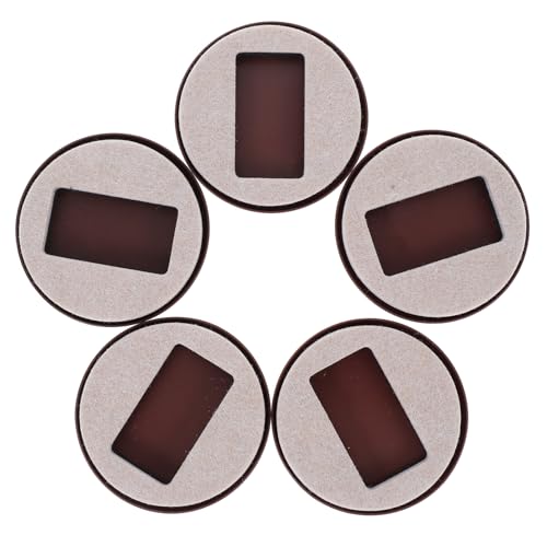 Cabilock 5pcs Schreibtischstuhl -radstopper Filzpolster Für Möbelpolster Für Universalräder Schützen Böden Vor Kratzern Für Holzfliesenteppiche Cabilock 5pcs Schreibtischstuhl -radstopper Filzpolster Für Möbelpolster Für Universalräder Schützen Böden Vor Kratzern Für Holzfliesenteppiche von Cabilock