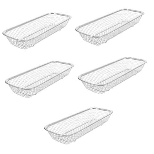 Cabilock 5st Gitterkorb Aus Edelstahl Container Sieb Wäschekorb Wäschekörbe Obstwaschkorb Ablaufkorb Abtropfgestell Zum Kochen Waschkorb Aus Edelstahl Rostfreier Stahl Wasserfilter Metall Cabilock 5st Gitterkorb Aus Edelstahl Container Sieb Wäschekorb Wäschekörbe Obstwaschkorb Ablaufkorb Abtropfgestell Zum Kochen Waschkorb Aus Edelstahl Rostfreier Stahl Wasserfilter Metall von Cabilock
