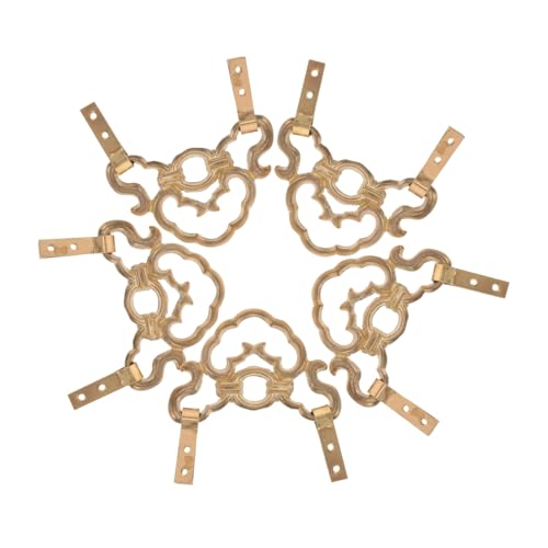 Cabilock 5stücke Messing Kupferfarbene Wandaufhänger Zum Aufhängen Von Bildern Plaketten Und Spiegeln Vintage Dekorative Haken Für Heimdekoration Cabilock 5stücke Messing Kupferfarbene Wandaufhänger Zum Aufhängen Von Bildern Plaketten Und Spiegeln Vintage Dekorative Haken Für Heimdekoration von Cabilock