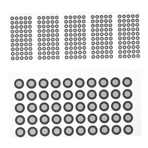 Cabilock 6 Blätter Hochreflektierende Marker Innen Außendurchmesser Reflektierende Punkte Aufkleber für Präzise Optische Positionsmessung und Tracking in Industrie Medizin Animation von Cabilock