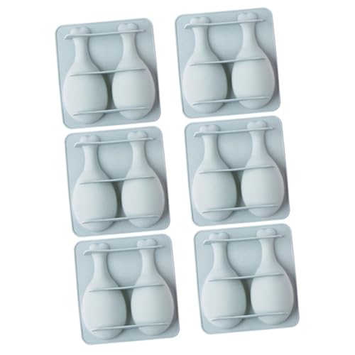 Cabilock 6 Stck Silikon Kuchenform Hähnchenkeulenform Antihaft Backform für Schokolade Fondant Kuchen DIY Backen Zubehör Umweltfreundlich Leicht zu Reinigen von Cabilock