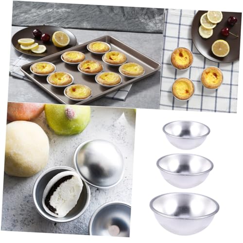 Cabilock 6stücke Teiliges Puddingform Für Schokoladendesserts Halbkugel Backform Für Pudding Und Fondant Praktische Backutensilien Für Kreative Desserts Cabilock 6stücke Teiliges Puddingform Für Schokoladendesserts Halbkugel Backform Für Pudding Und Fondant Praktische Backutensilien Für Kreative Desserts von Cabilock