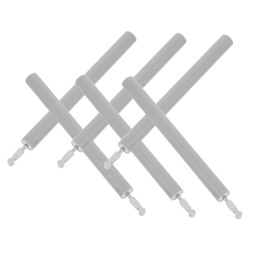 Cabilock 6 Stück Hydraulische Dämpfungsschaniere Soft Close Cabinet Damper Geräuscharm für Küchenschränke Mülltonnen Deckel und Kleiderschranktüren Sanfte und Stabile Schließfunktion von Cabilock