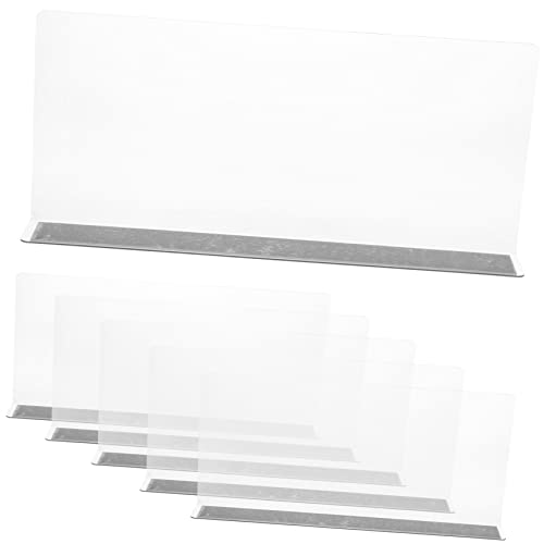 Cabilock 6 Stück PVC-Magnet-regalteiler für Schrank Supermarkt-regalteiler Platzsparend Ordentliche Organisation Cabilock 6 Stück PVC-Magnet-regalteiler für Schrank Supermarkt-regalteiler Platzsparend Ordentliche Organisation von Cabilock