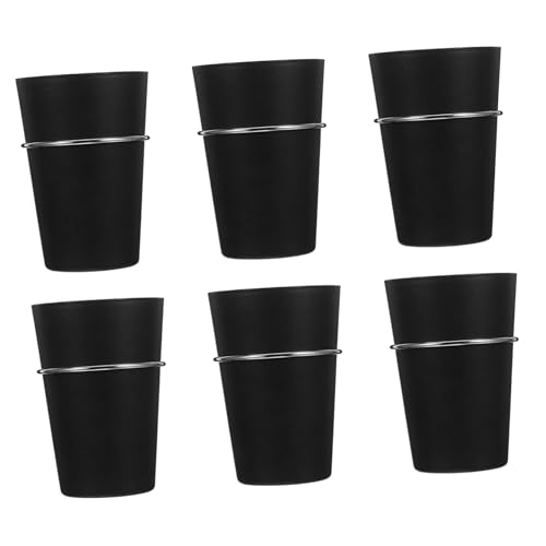 Cabilock 6 Stück Pegboard Aufbewahrungsbecher mit Haken Runde Schwarze Lochwand Organizer Schnelle Montage für Werkstatt Büro und Einzelhandel Präsentation Cabilock 6 Stück Pegboard Aufbewahrungsbecher mit Haken Runde Schwarze Lochwand Organizer Schnelle Montage für Werkstatt Büro und Einzelhandel Präsentation von Cabilock