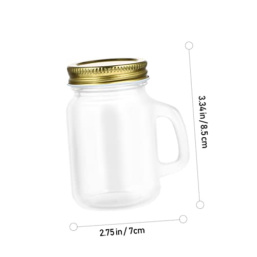 Cabilock 6 Stück Teiliges Glas Vorratsgläser mit Deckeln aus Luftdichte Quadratische Einmachgläser für Lebensmittelaufbewahrung Transparent Geeignet für Küche und Geschenk von Cabilock