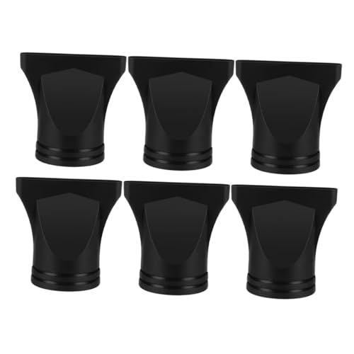 Cabilock 6 Stück Teiliges Haartrockner Aufsätze Schwarz Kunststoff Diffusor Düse für Präzises Styling Schnelles Trocknen Geeignet für Haartrockner Auslass Cabilock 6 Stück Teiliges Haartrockner Aufsätze Schwarz Kunststoff Diffusor Düse für Präzises Styling Schnelles Trocknen Geeignet für Haartrockner Auslass von Cabilock
