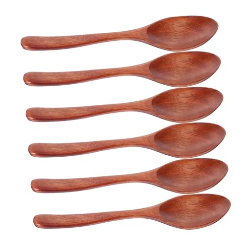 Cabilock 6 Stück Teiliges Handgefertigte Lange Holzlöffel Japanischer Stil Ergonomisch für Honig Kaffee Tee und Desserts Natürlicher Holzgriff Hitzebeständig Dekorativ für Küche Cabilock 6 Stück Teiliges Handgefertigte Lange Holzlöffel Japanischer Stil Ergonomisch für Honig Kaffee Tee und Desserts Natürlicher Holzgriff Hitzebeständig Dekorativ für Küche von Cabilock