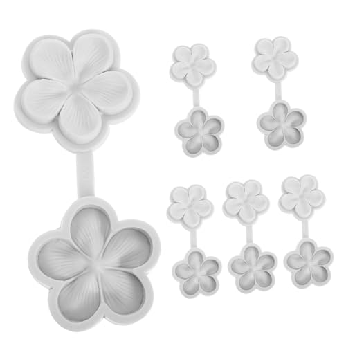 Cabilock 6 Stück Teiliges Silikon-blumen-backform- Hitzebeständig und Wiederverwendbar Detaillierte Fondant-moulds mit Realistischen Adern Vielseitig für Tortendekoration und Zucker-kunst Cabilock 6 Stück Teiliges Silikon-blumen-backform- Hitzebeständig und Wiederverwendbar Detaillierte Fondant-moulds mit Realistischen Adern Vielseitig für Tortendekoration und Zucker-kunst von Cabilock