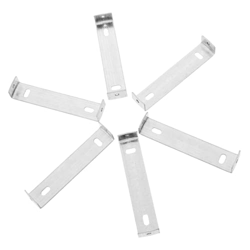 Cabilock 6 Stück Teiliges Verstellbares Montagehalterungs Deckenleuchten mit Integrierter Eisenstrebe Robustes Lampenbefestigungsteil für Flexible Innen Außenbeleuchtung Geeignet für Wand Cabilock 6 Stück Teiliges Verstellbares Montagehalterungs Deckenleuchten mit Integrierter Eisenstrebe Robustes Lampenbefestigungsteil für Flexible Innen Außenbeleuchtung Geeignet für Wand von Cabilock