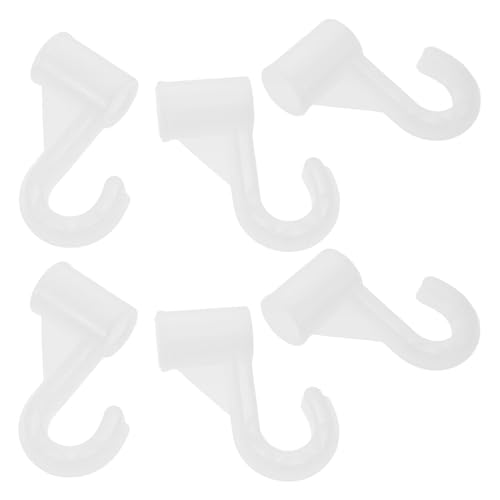 Cabilock 6 Stück Verstellbare Kleiderstangen Haken Robuste Garderobenstangen Halter für Schlafzimmer und Schrankorganisation Design Hellgrün von Cabilock