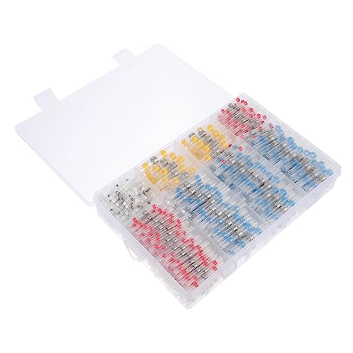 Cabilock 600 Stück Wasserdichte Lötverbindungsstücke Hitze Schrumpfende Kabelenden Isolierte Kabelterminals für und Elektronikanwendungen Cabilock 600 Stück Wasserdichte Lötverbindungsstücke Hitze Schrumpfende Kabelenden Isolierte Kabelterminals für und Elektronikanwendungen von Cabilock