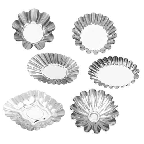 Cabilock Tart-formen-set 6-teilig Dekorative Tart-formen Multifunktionale Küchenformen Zum Tart-backen Cabilock Tart-formen-set 6-teilig Dekorative Tart-formen Multifunktionale Küchenformen Zum Tart-backen von Cabilock