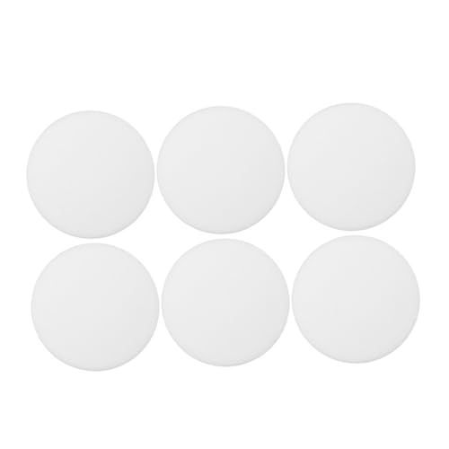 Cabilock 6Stücke Runde LED Lichtabdeckungen Diffusor für Deckenlampen Antipolare Lampenschirm Abdeckung Einfache DIY Installation Langlebiges Zubehör für Optimale Beleuchtung von Cabilock