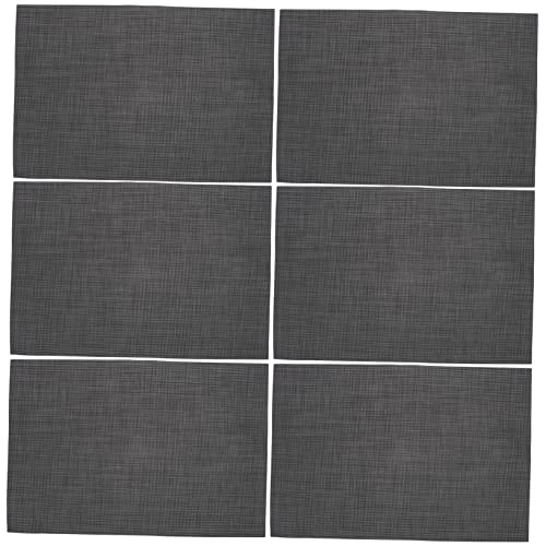Cabilock PVC-tischsets PVC-esstischsets Schmutzabweisende Nicht Klebende Tischsets Isoliertes Tischset von Cabilock