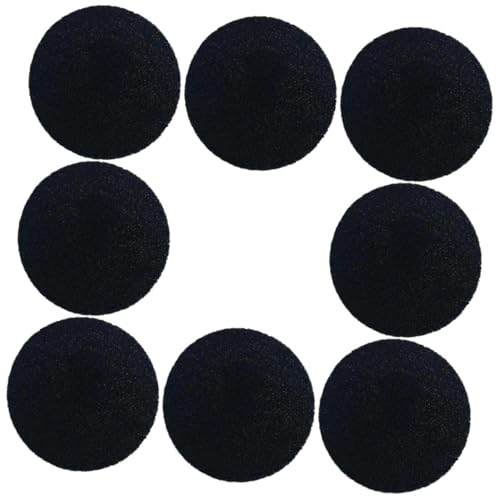 Cabilock 8 Stück Teiliges Kompostbehälter Filterset Geruchsabsorbierende Schwammpads zur Mülltonnenentlüftung Filter für Küchen Badmülleimer Wiederverwendbar Geruchsneutralisierend von Cabilock