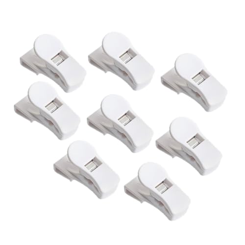 Cabilock 8 Stück Teiliges Kühlschrank Organizer Clips Praktische Seitentür Trenner zur Lebensmittelbeutel Aufbewahrung Installieren Vielseitig Einsetzbar für Kühlschrank Schrank und Regal Cabilock 8 Stück Teiliges Kühlschrank Organizer Clips Praktische Seitentür Trenner zur Lebensmittelbeutel Aufbewahrung Installieren Vielseitig Einsetzbar für Kühlschrank Schrank und Regal von Cabilock