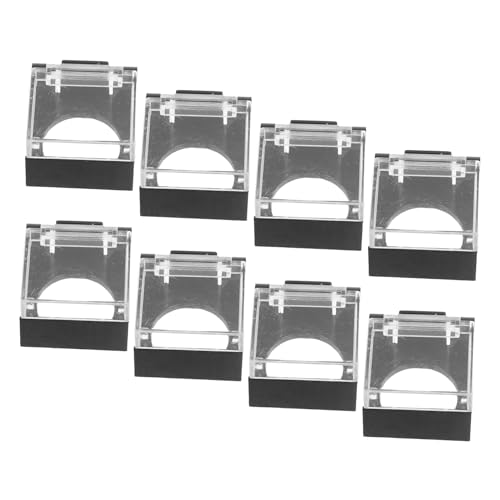 Cabilock 8 Stück Teiliges Schalter Schutzabdeckungen aus Robustem Kunststoff Touch Power Button Guards für Waschmaschine und Geschirrspüler Verhinderung Versehentlicher Bedienung und Cabilock 8 Stück Teiliges Schalter Schutzabdeckungen aus Robustem Kunststoff Touch Power Button Guards für Waschmaschine und Geschirrspüler Verhinderung Versehentlicher Bedienung und von Cabilock