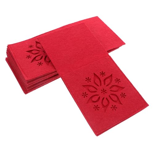 Cabilock 8 Stück Teiliges Weihnachtsbesteck-tasche mit Schneeflockenmotiv Rustikale Silberbesteckhalter Geräumige Besteckbeutel für Gabel Löffel Praktische Tischdekoration für Cabilock 8 Stück Teiliges Weihnachtsbesteck-tasche mit Schneeflockenmotiv Rustikale Silberbesteckhalter Geräumige Besteckbeutel für Gabel Löffel Praktische Tischdekoration für von Cabilock