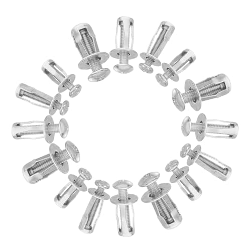 Cabilock 80 Stück Teiliges Expansion Schrauben aus Metall mit Blütenblatt Mutter für Stabile Befestigung in Gipskarton und Werbetafeln Einfache Montage Langlebig Vielseitig Einsetzbar von Cabilock