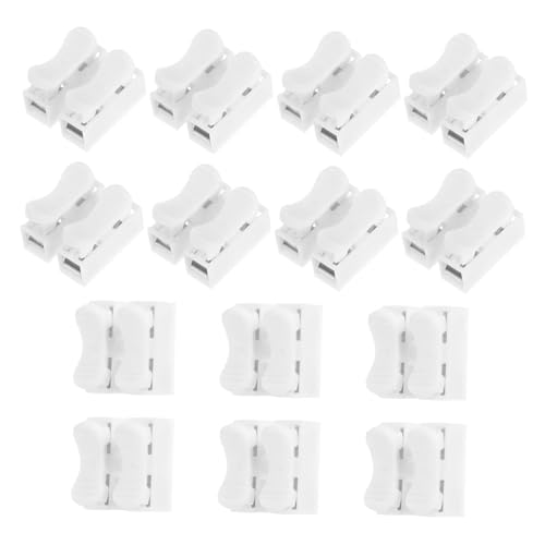 Cabilock 80 Stück Teiliges Pressklemmen LED streifen und Deckenlampen Federbelastete Schnellanschlussklemmen für Elektrische Leitungen Werkzeugfreie Montage Kompakt und Sicher für Cabilock 80 Stück Teiliges Pressklemmen LED streifen und Deckenlampen Federbelastete Schnellanschlussklemmen für Elektrische Leitungen Werkzeugfreie Montage Kompakt und Sicher für von Cabilock